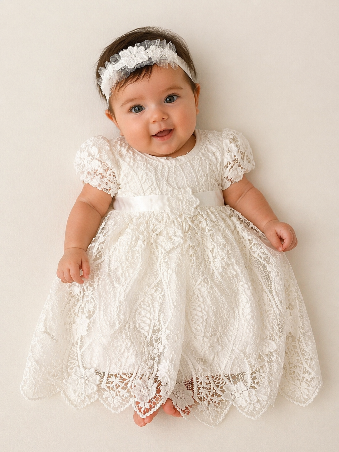 Lace Christening gown