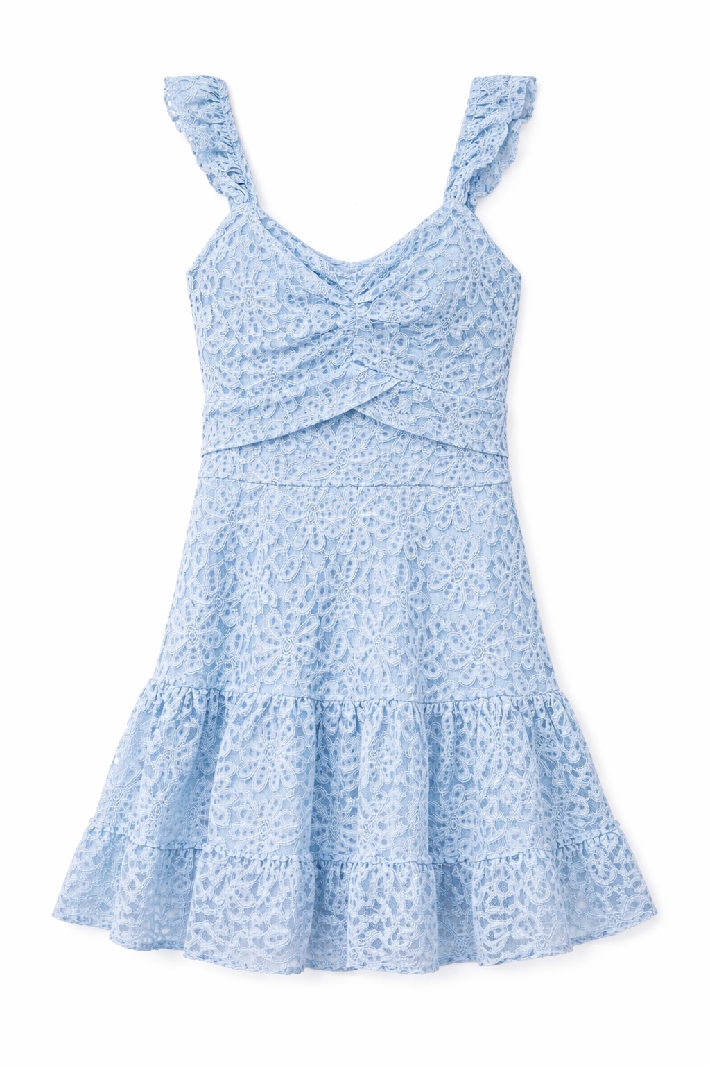 Light Blue Lace Dress