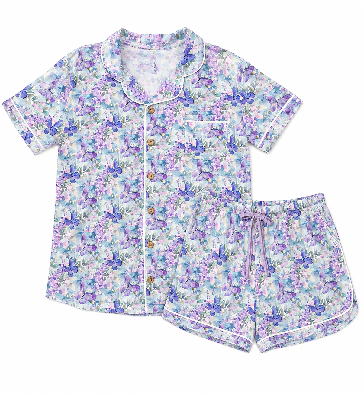 mom floral pj set 