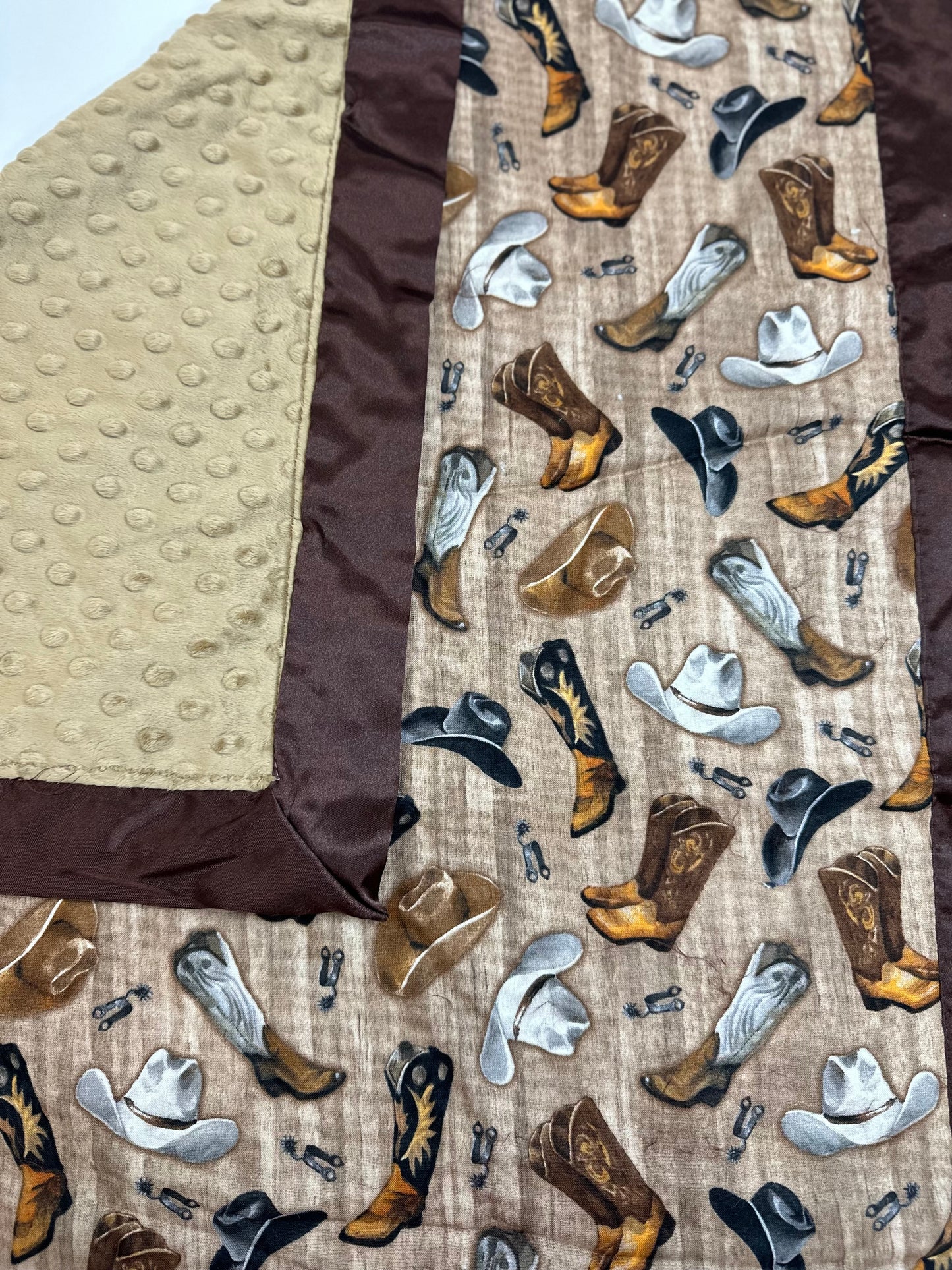 Cowboy boots Cowboy Hat Blanket