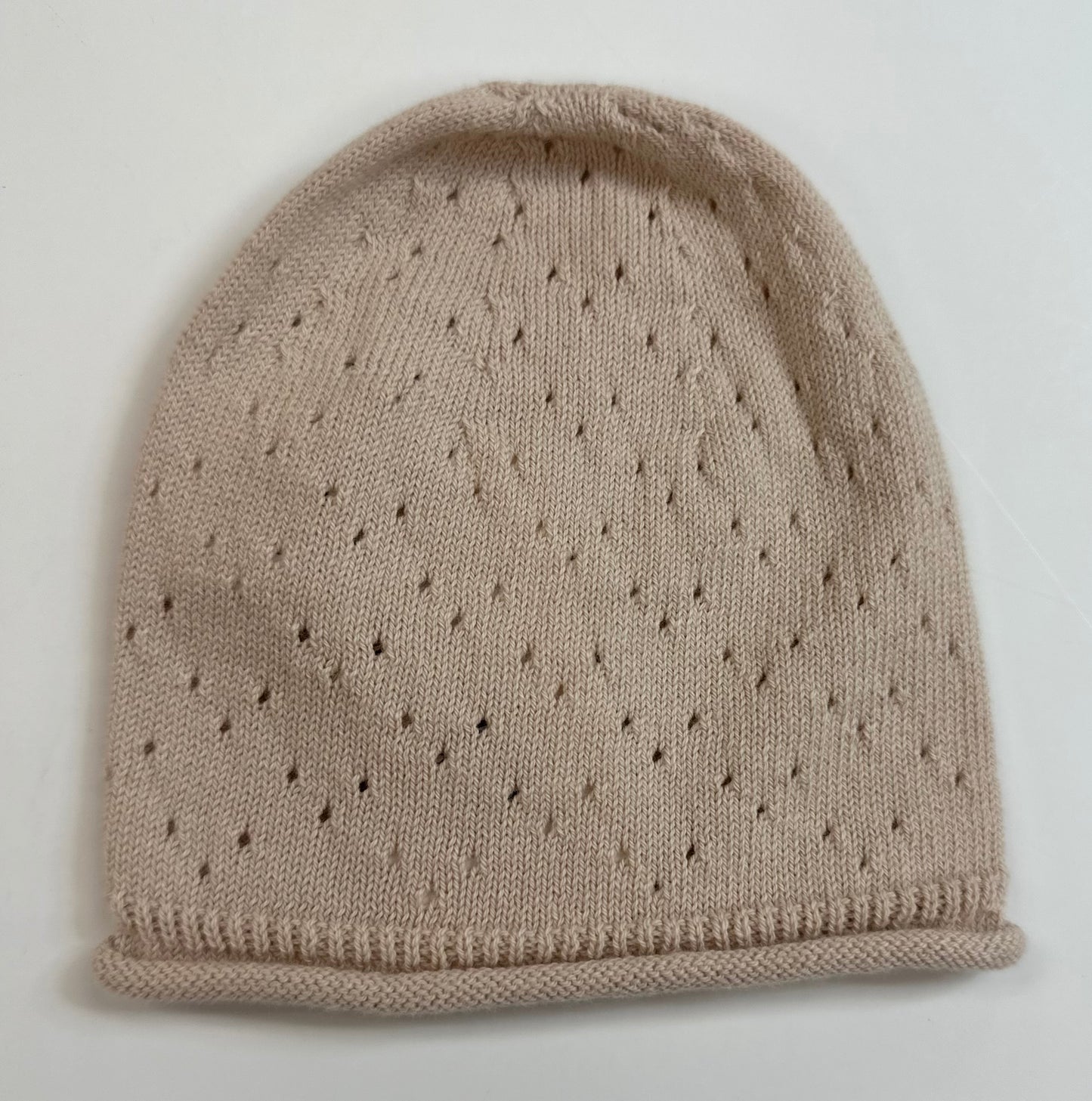 Light Pink Knit Hat