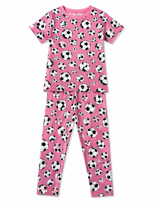Desert Rose Soccer PJ Set