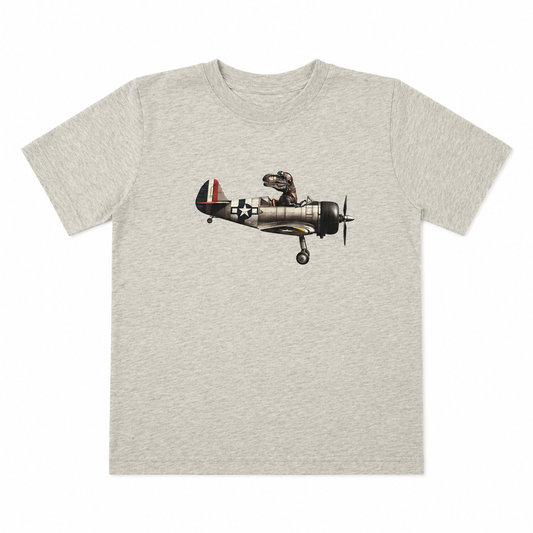 Pilot Dino Heather Cream T-Shirt