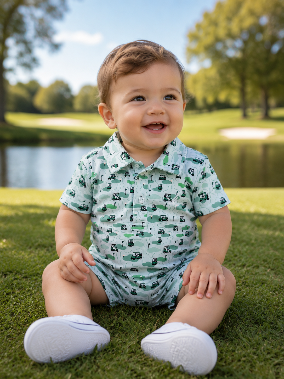 Performance Dog Golf Cart Polo Romper