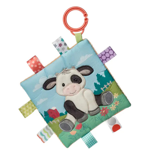 Taggies Buttercup Cow Crinkle Me