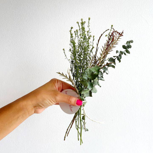 Green Foilage Dried Flower Bundle