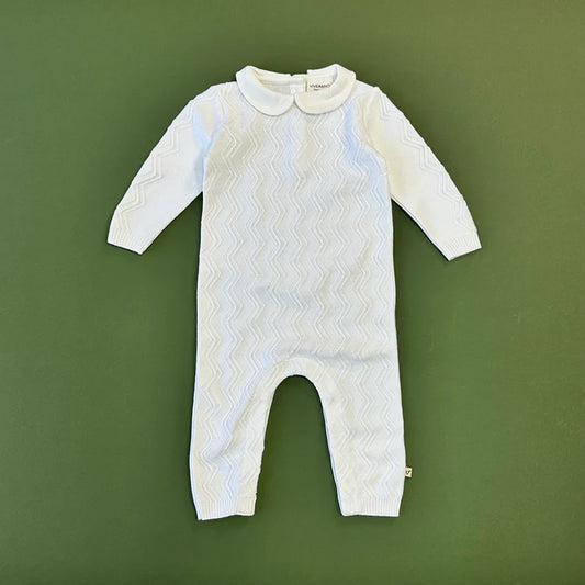 Milan Dove Peter Pan Jumpsuit