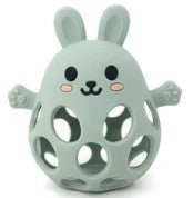 Funny Bunny 3D Silicone Teether