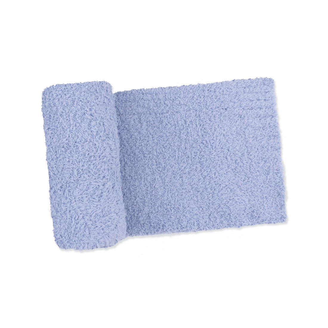 Dusty Blue Chenille Blanket