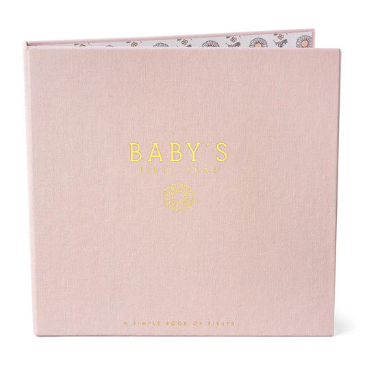 Wildflower Meadow First Year Baby Book
