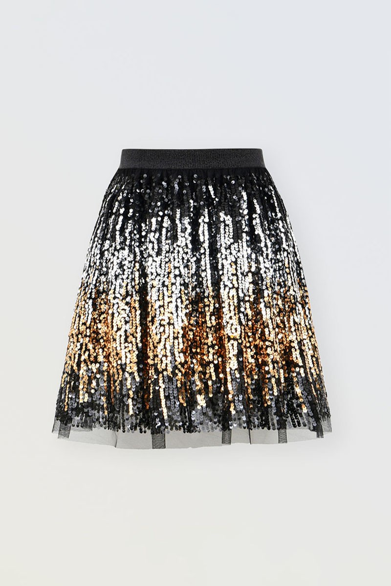 Short Sequin Skirt