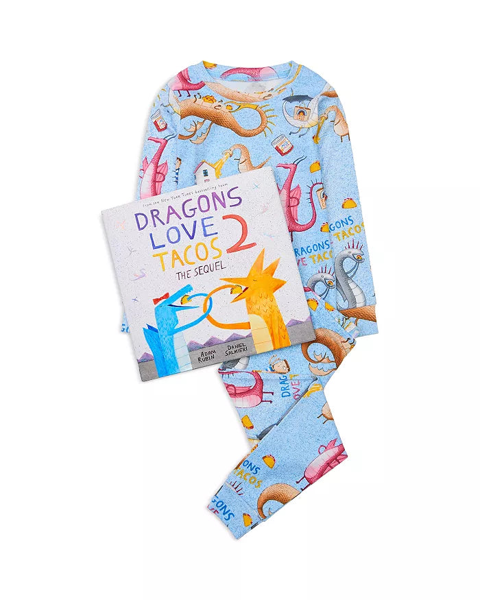 Dragon Loves Tacos PJ Set