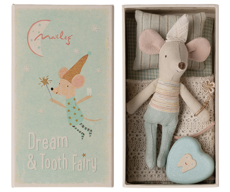 Tooth Fairy Mouse Little Brother Matchbox