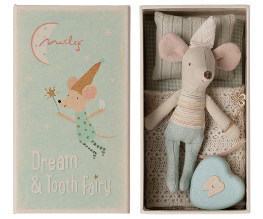 Tooth Fairy Mouse Little Brother Matchbox