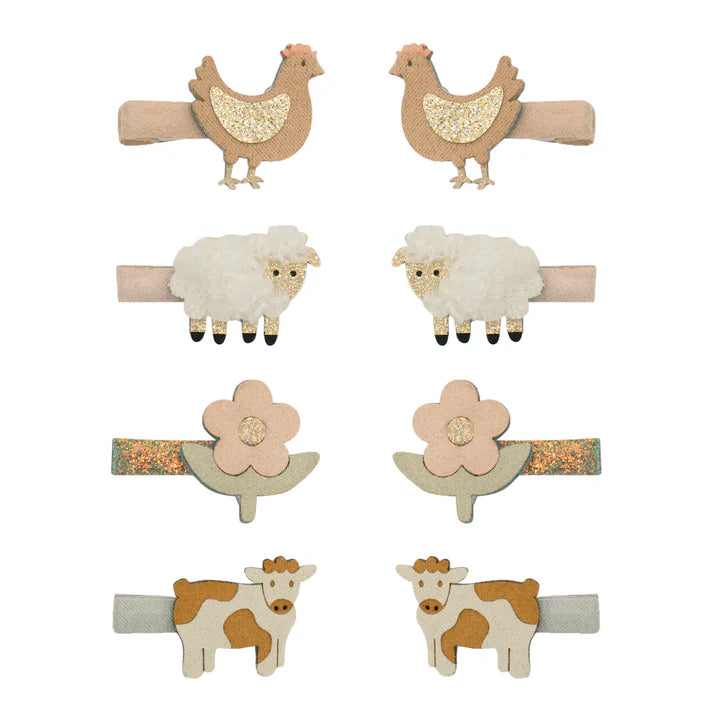 Farm Animal Mini Clips