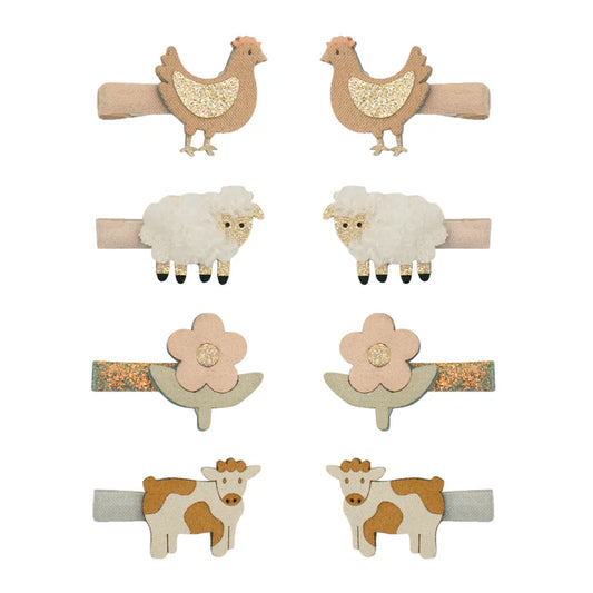 Farm Animal Mini Clips