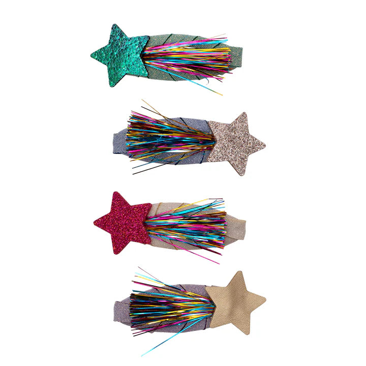 Tinsel Star Clips