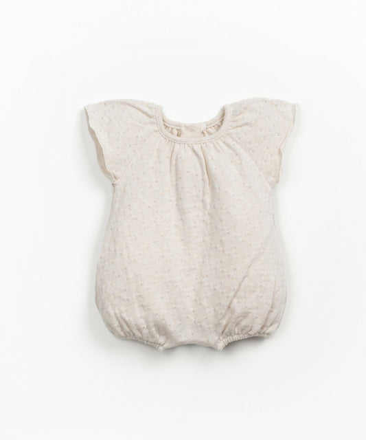 Natural Cotton Baby Romper