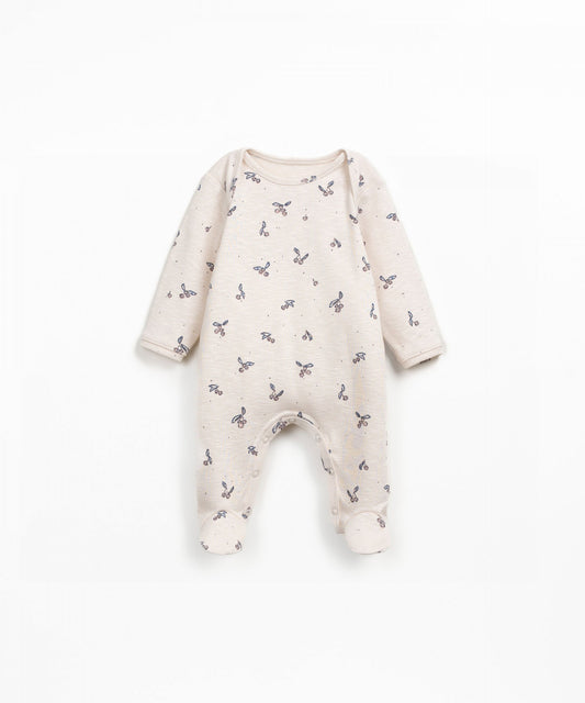 Strawberry Tree Print Jumpsuit