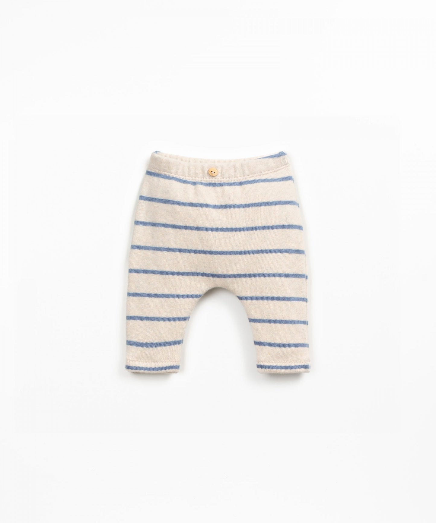 Dark Blue Striped Leggings Set