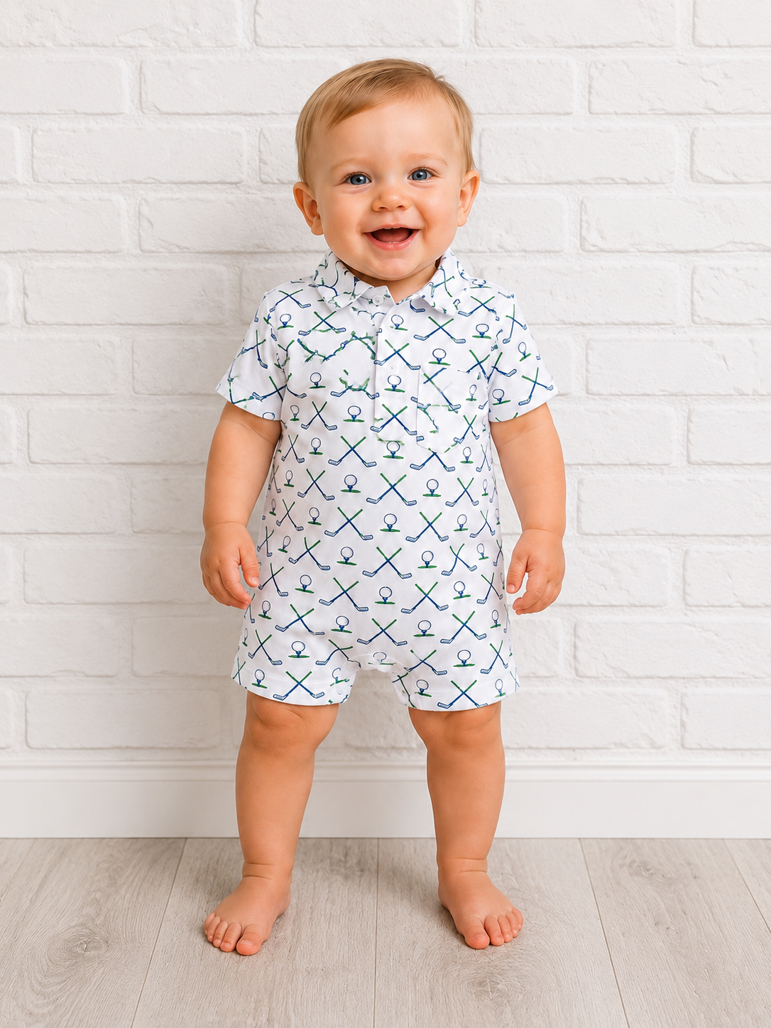 Simple Golf Polo Shortie