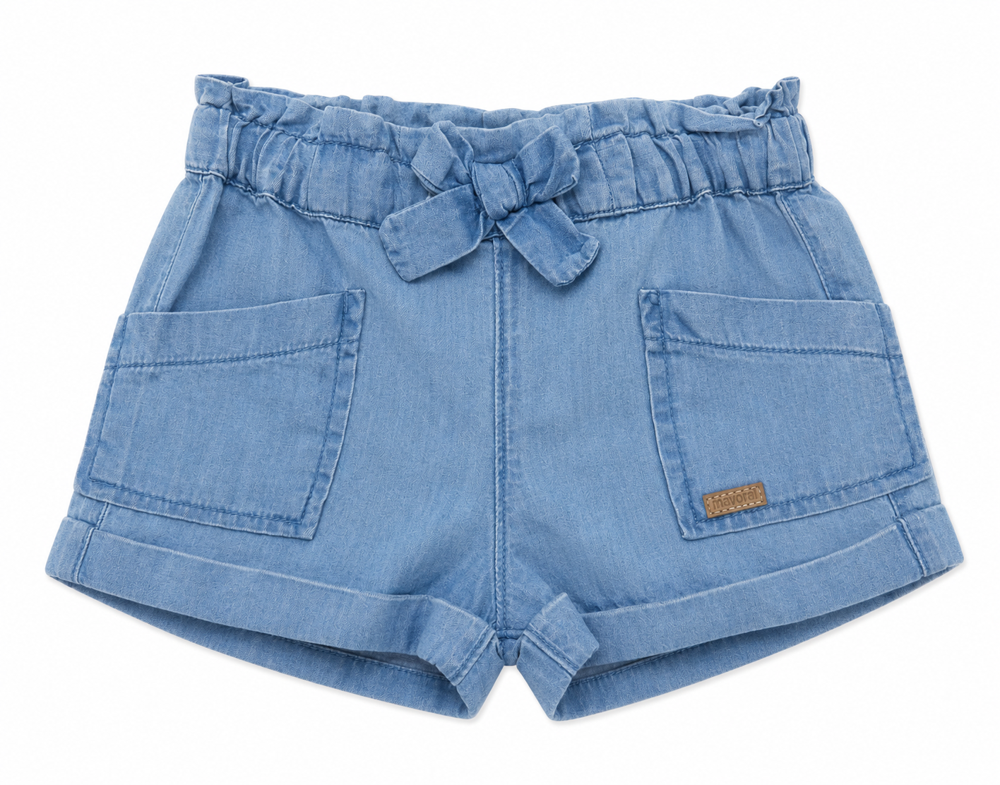 1227 Light Denim Shorts