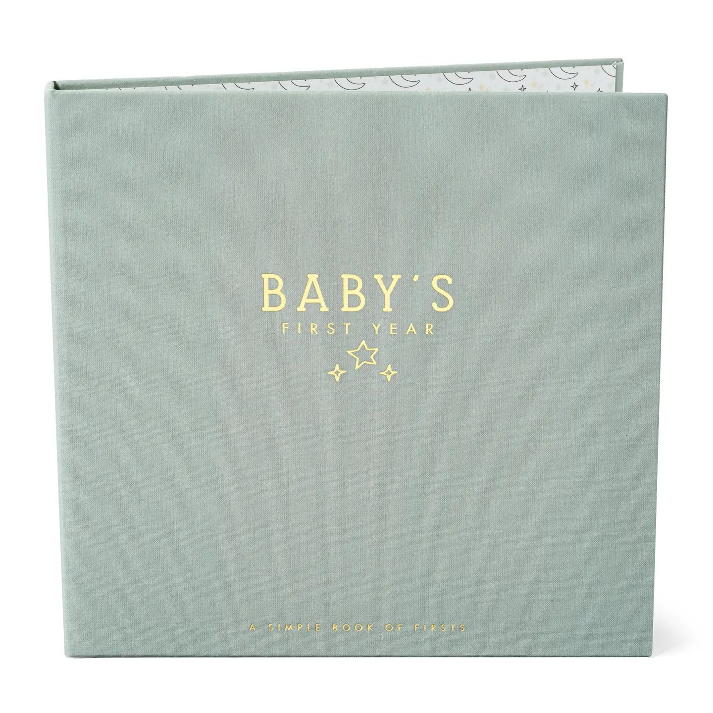 Celestial Skies Luxury First Year Baby Book