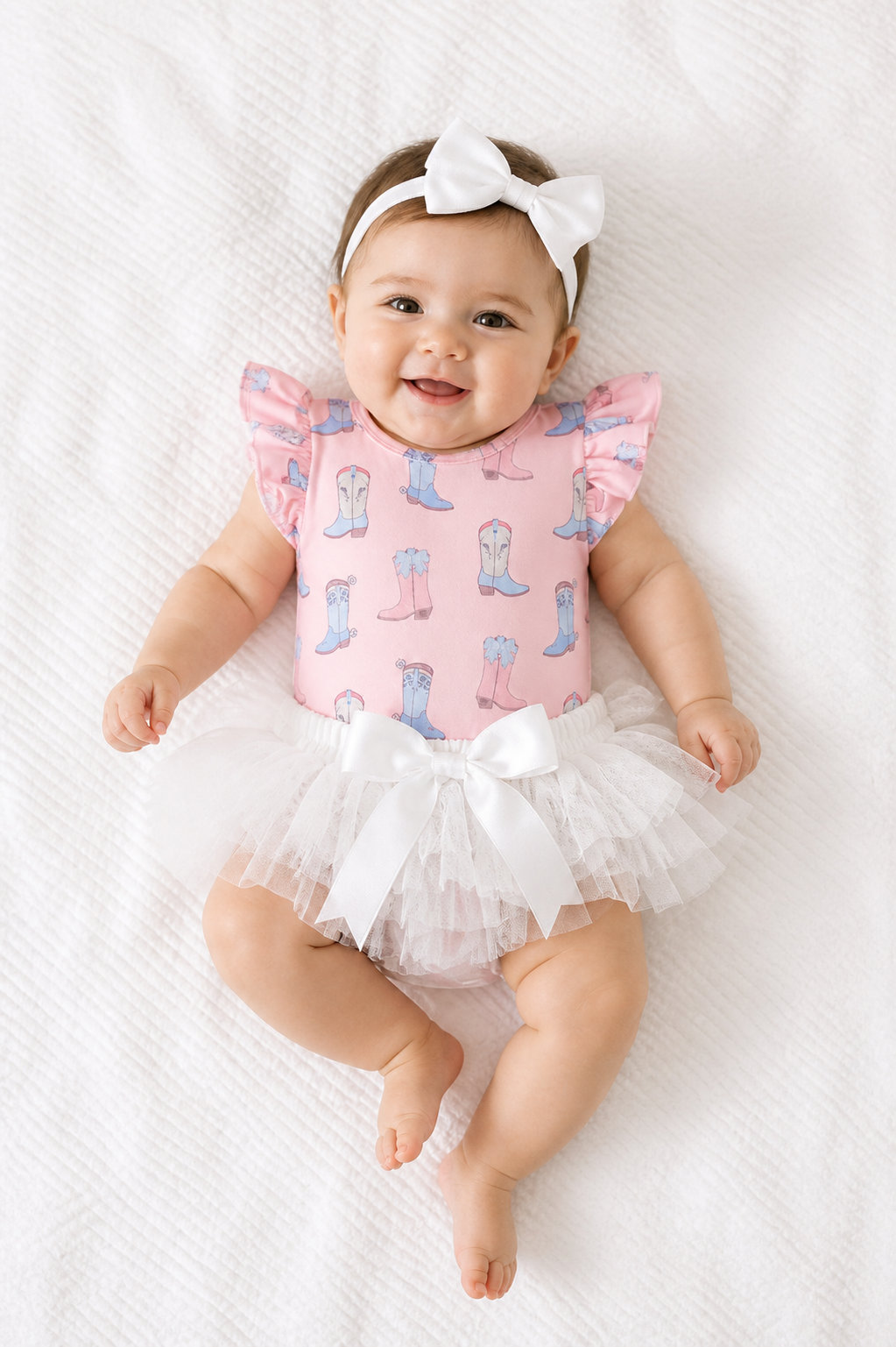 Ribbons and Rodeos Flutter Bodysuit