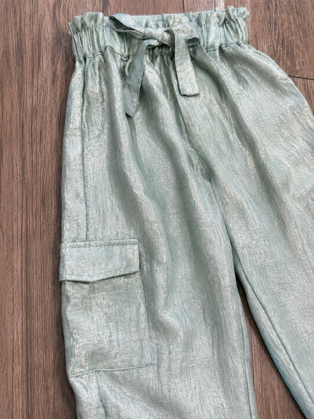 Shine Cargo Tie Pant