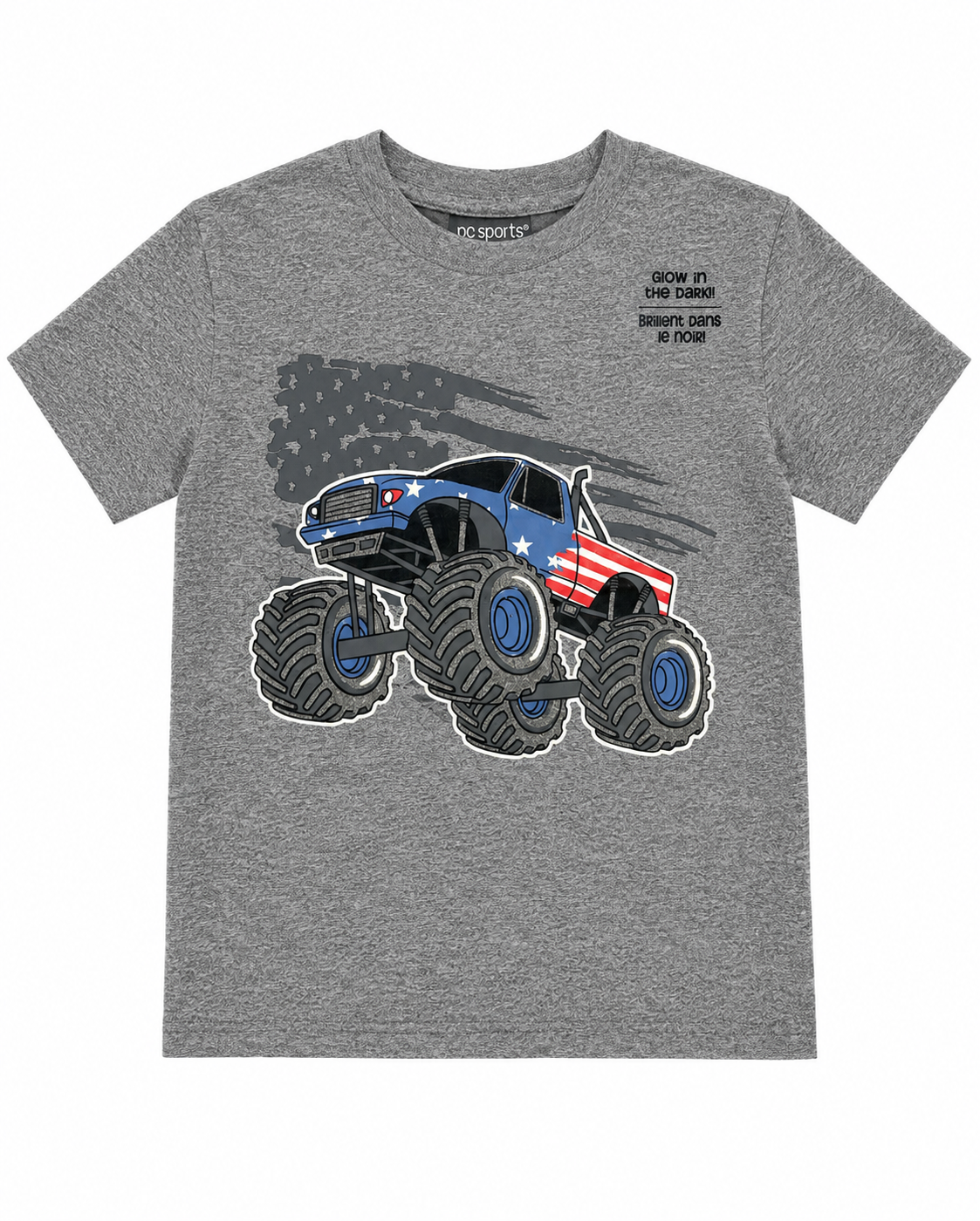 Monster Truck Star and Stripes