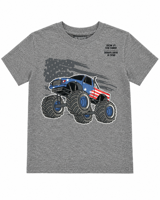 Monster Truck Star and Stripes