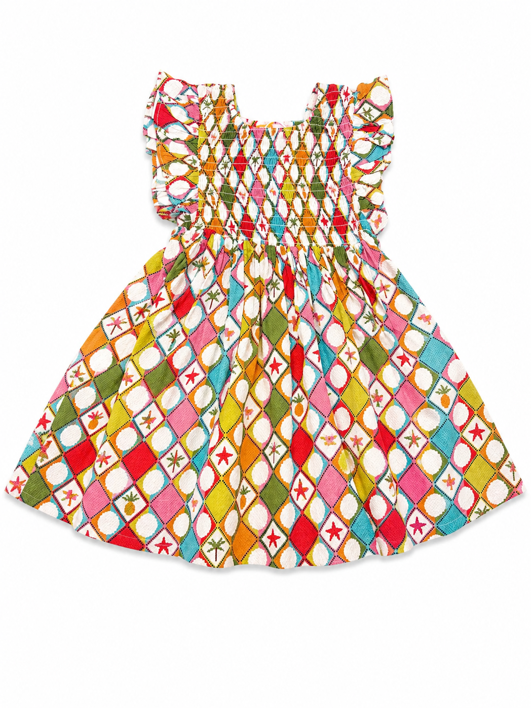 Oliva Smocked Dress
