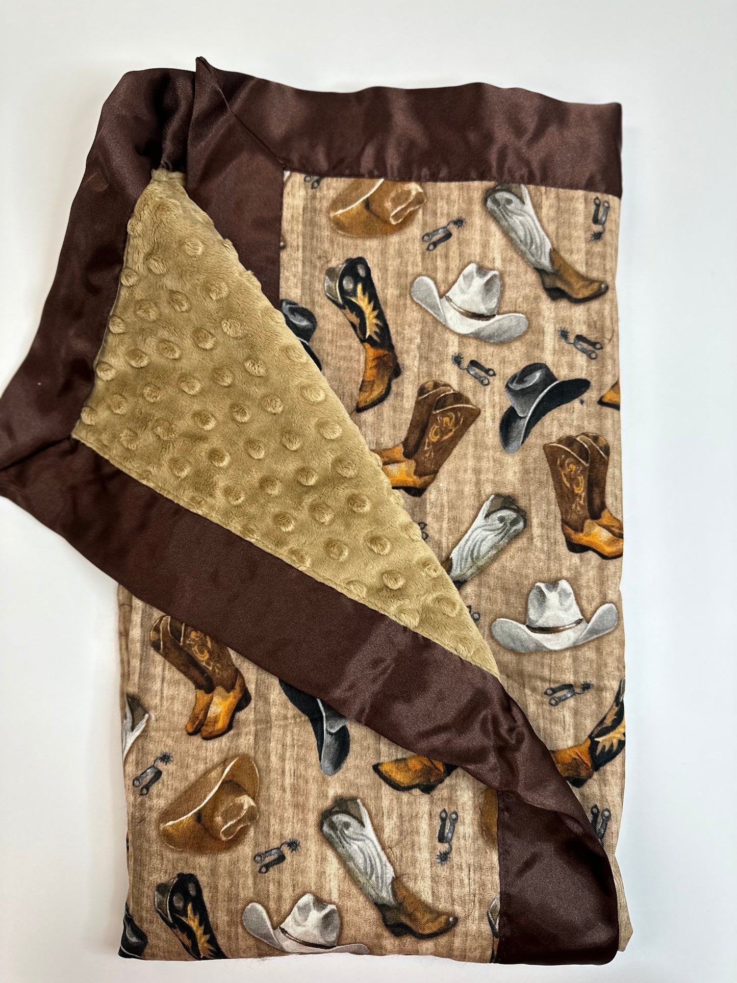 Cowboy boots Cowboy Hat Blanket