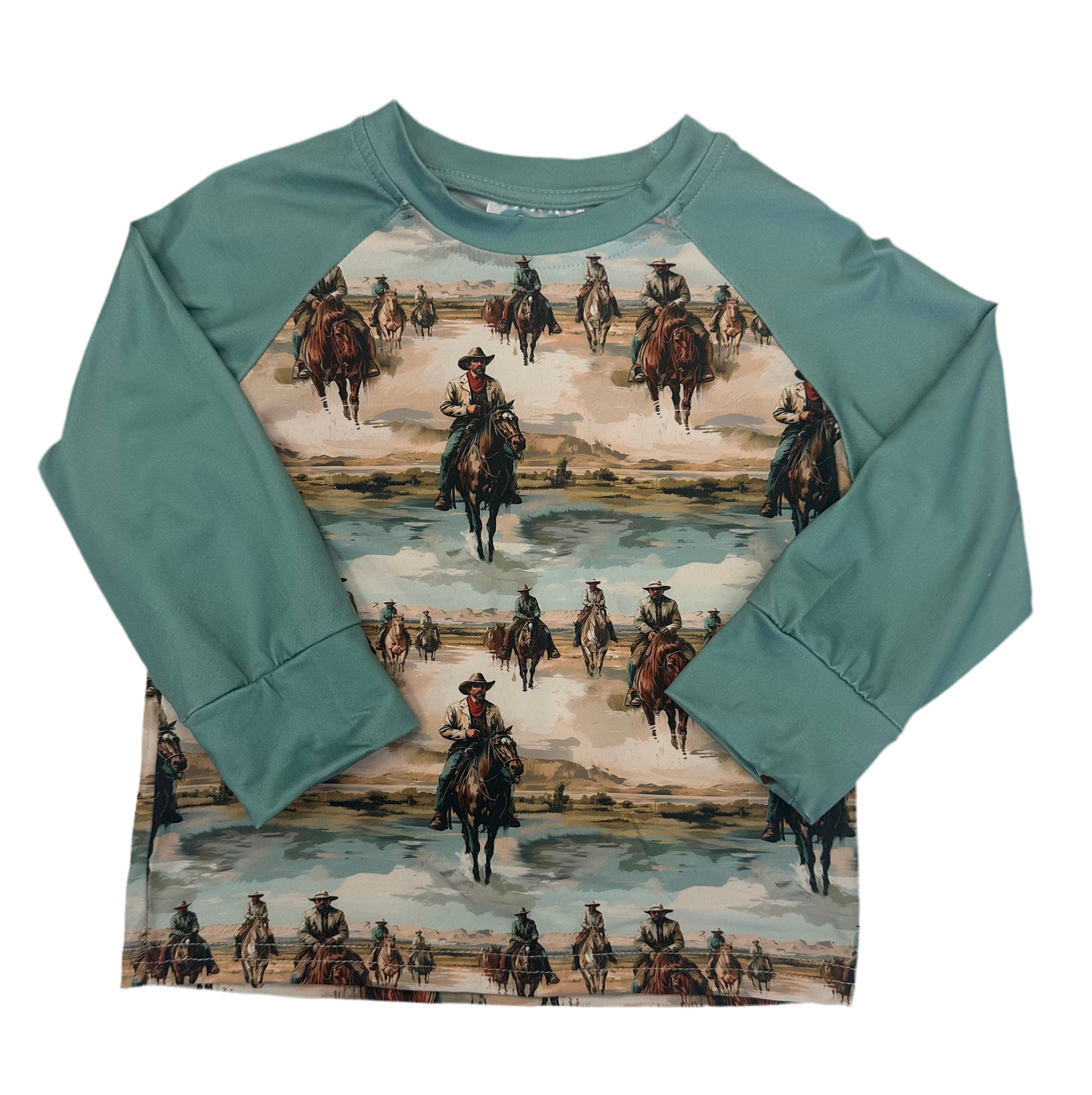 Sunrise Cowboy Long-Sleeved Tee