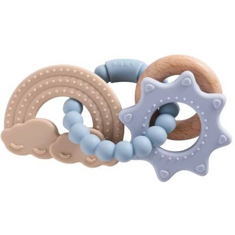 Catalina Rattle Teether Baby Blue