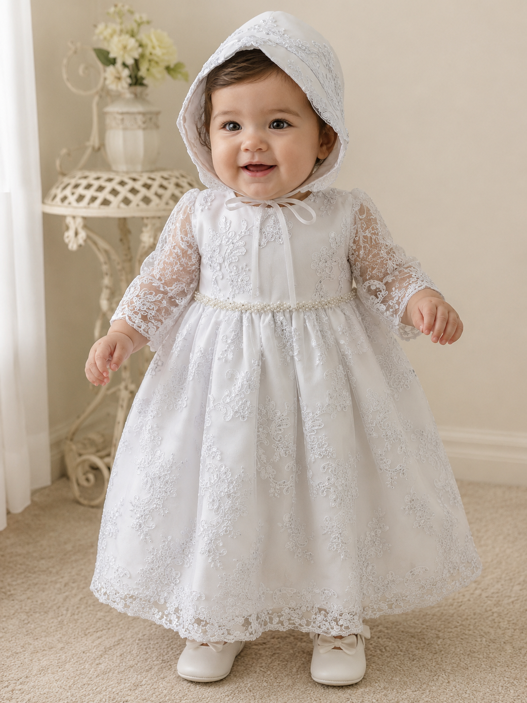 April Tulle Sequins Gown