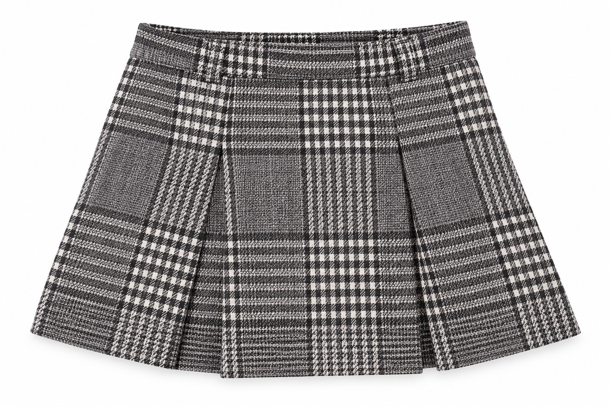 Jacquard Knitted Fabric Skirt