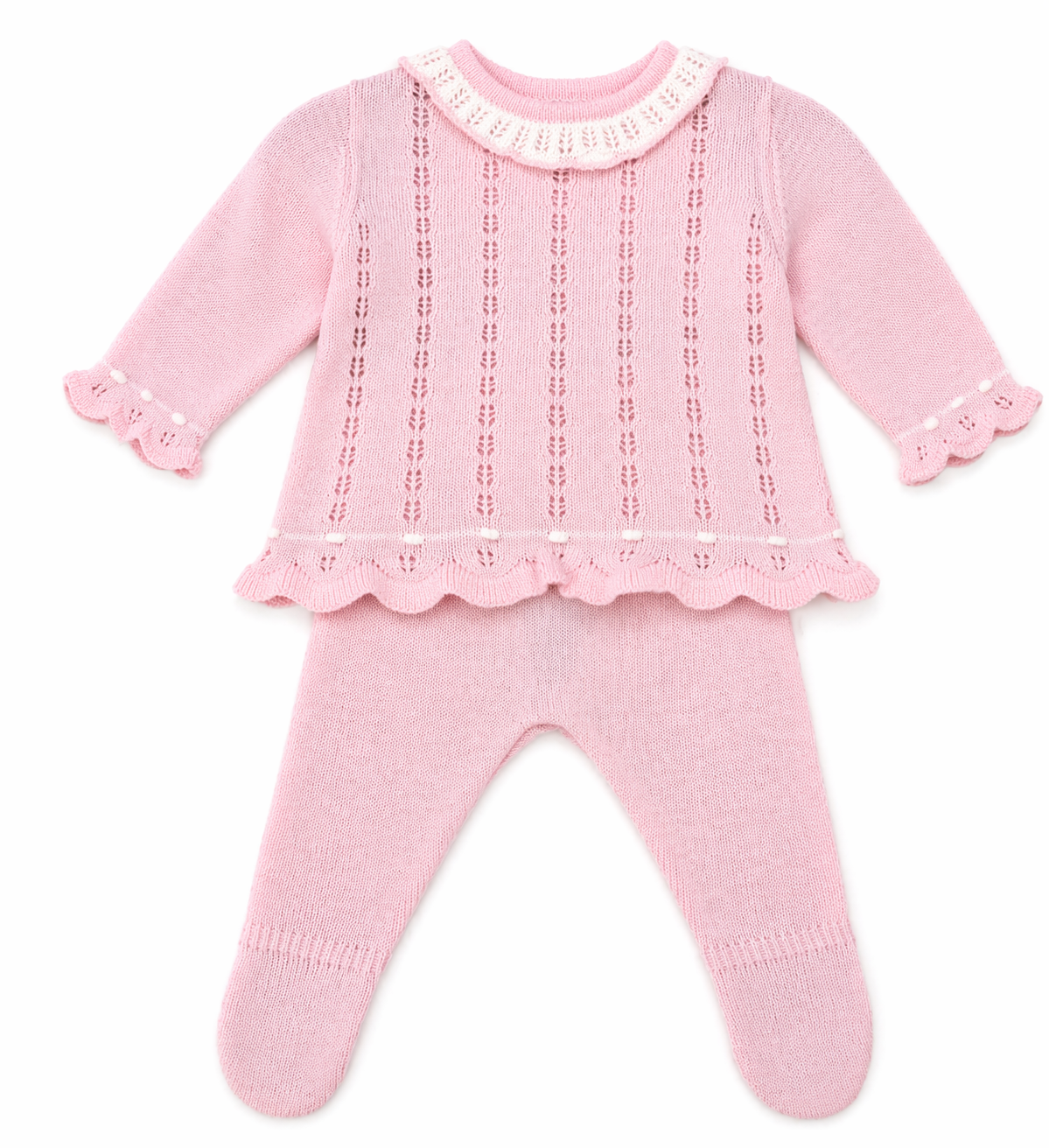 Soft Pink Sweater Knit 2pc