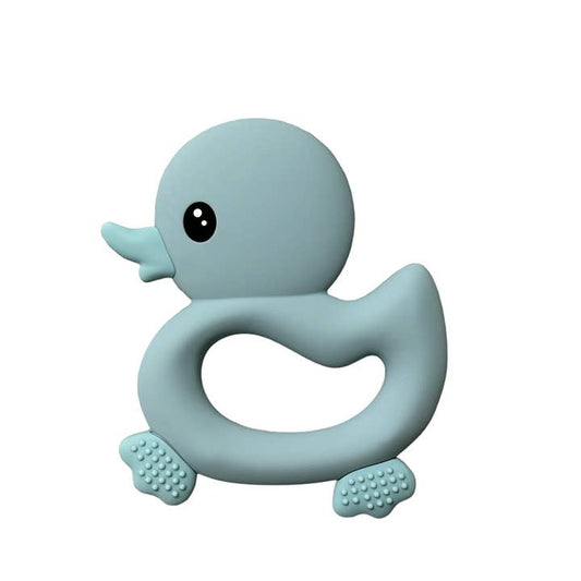 Duck Teether Baby Blue