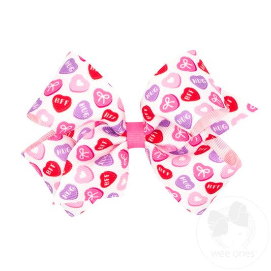 Med Hugs Heart Bow