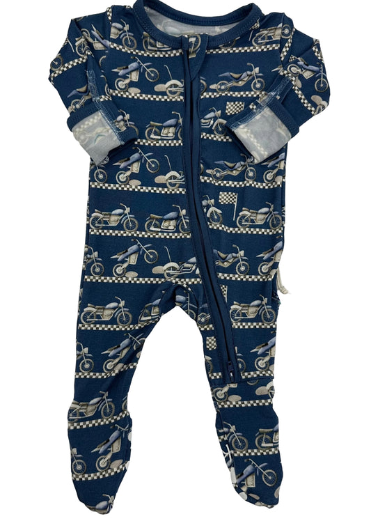 Denim Motorcycle Footie