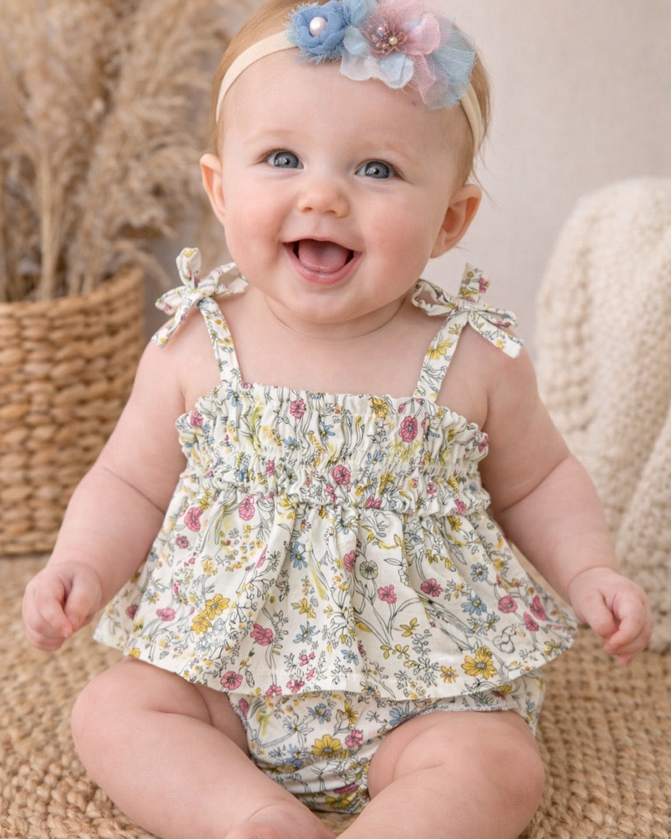 Yellow Meadow Floral Cassidy Set