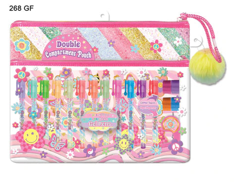 Colorful Creations Double Pouch
