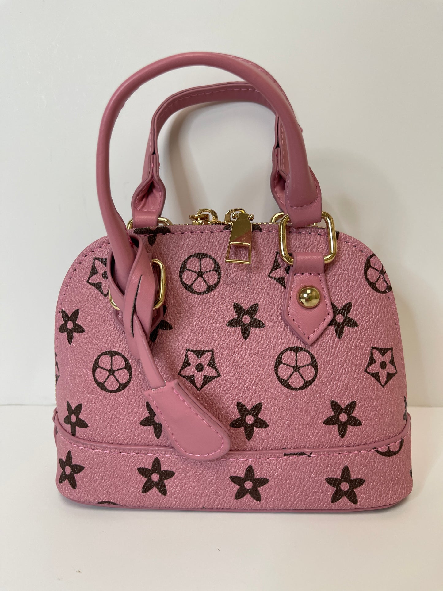 Pink Half Moon Bag