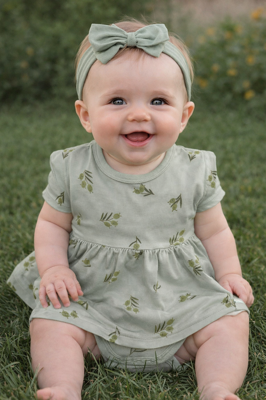 Olives Print Romper