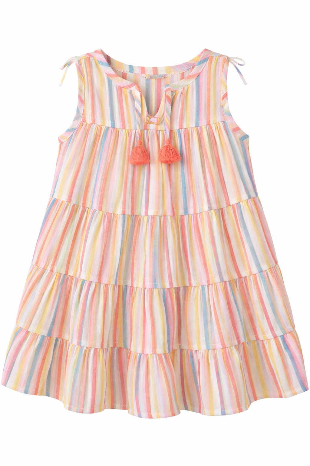 Shinny Striped Dress