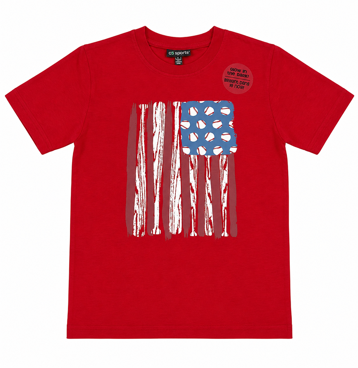 Baseball Flag T-Shirt
