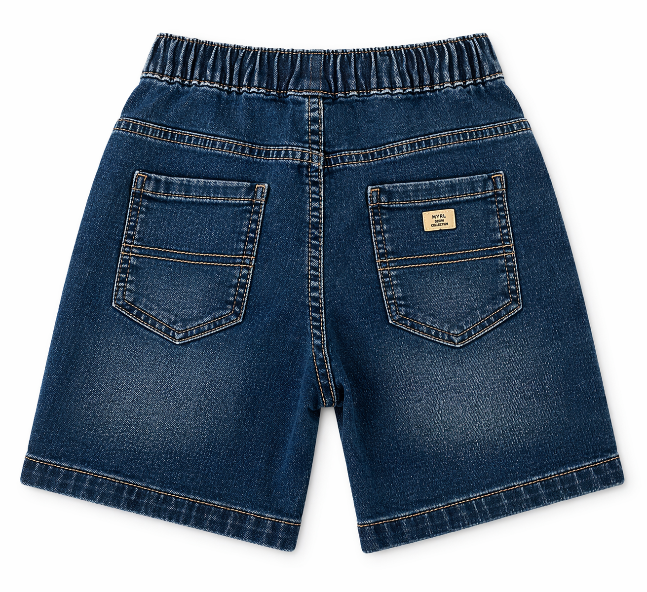Boy Denim Short Medium Wash