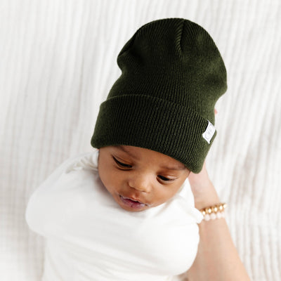 Olive Green Beanie