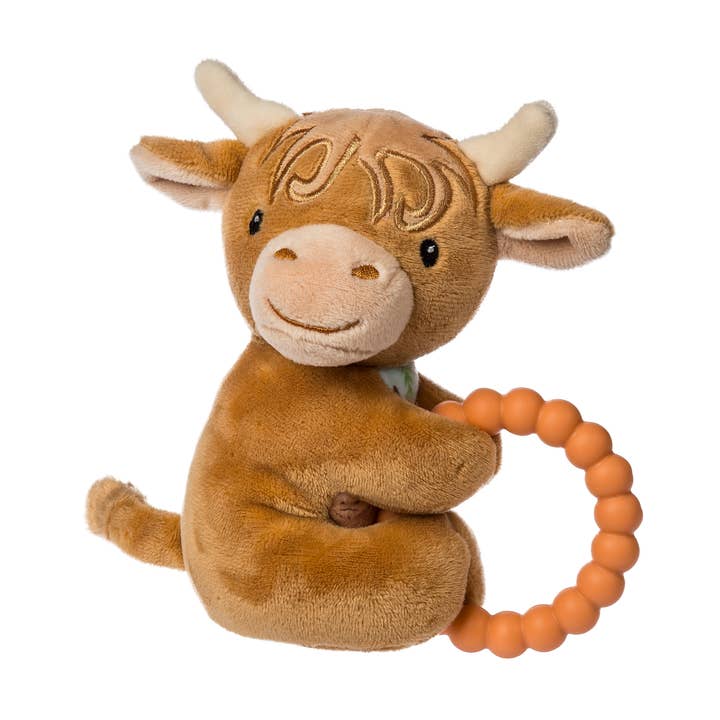 Hetty Highland Cow Rattle